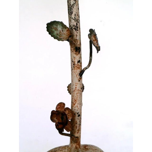 1950s Art Deco Iron Vase Stand, 1950s For Sale - Image 5 of 9