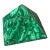 80's Malachite Pyramid Paperweight For Sale