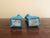 Mid-Century Chinoiserie Turquoise Glazed Porcelain Foo Dogs, Pair For Sale - Image 11 of 11