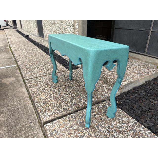 1980s Pair of Post-Modern Console Tables For Sale - Image 12 of 13