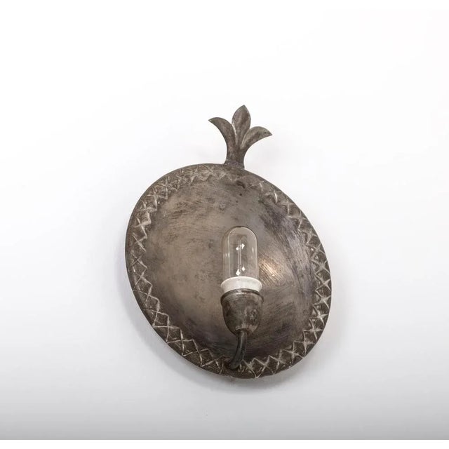 Copper Wall Lamps, Sweden, 1920s, Set of 2 For Sale - Image 8 of 9