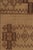 Made with handwoven reed and camel leather in Mauritania circa 1950-1960, this 4x5 vintage Tuareg mat is an exceptional...