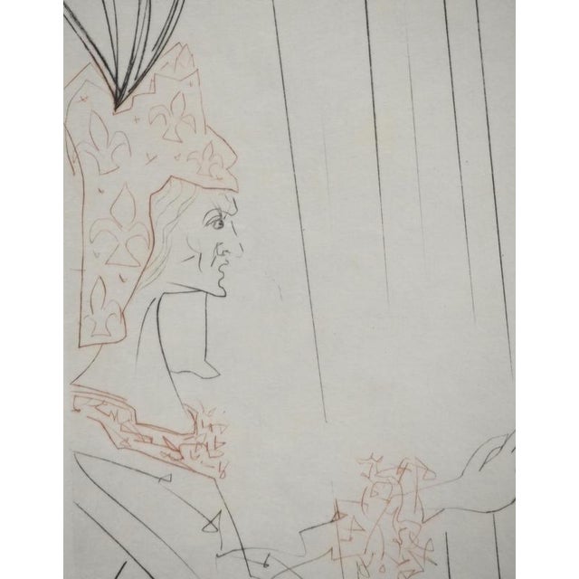 Modern Salvador Dali, Queen Isolde and Her Daughter, 1970, Engraving For Sale - Image 3 of 8