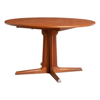 Danish Extending Dining Table in Teak from Gudme Mobelfabrik, 1960s For Sale