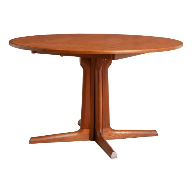 Danish Extending Dining Table in Teak from Gudme Mobelfabrik, 1960s For Sale