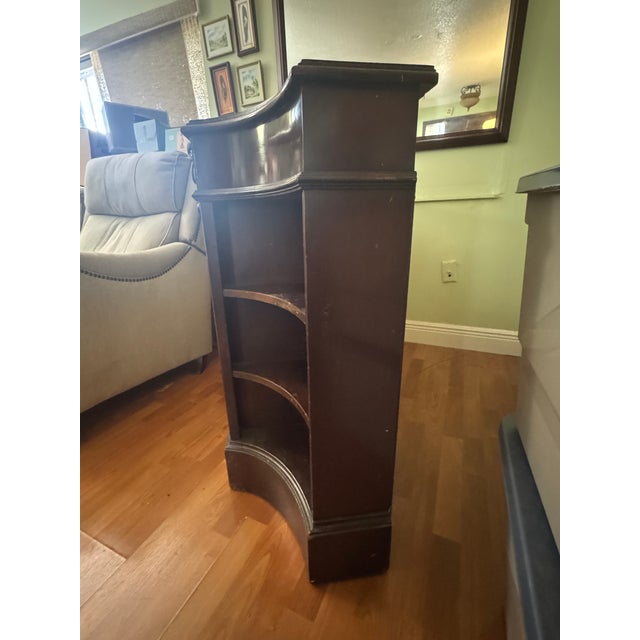 Coffee Antique 1920s Mirrored Buffet Cabinet Sideboard Credenza For Sale - Image 8 of 14