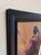 Opaque by Calvin Lai | Oil on hardboard panel Female figure in a seated pose with dark tones. For Sale - Image 4 of 5