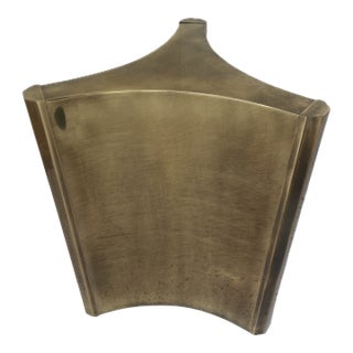Mastercraft "Trilobi" Brass Pedestal For Sale