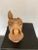 1960s Carved Life Size Wood Horse Head For Sale - Image 11 of 13