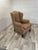 Art-Deco Lounge Chair, 1920-1930 Carved legs Original upholstery In good condition Dims; H= 116 / 52 cm W= 90 cm D= 90 cm...