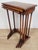 Brown Victorian Nesting Tables in Mahogany, 1880, Set of 3 For Sale - Image 8 of 18