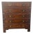 Heritage Campaign Style Small Chest of Drawers — Circa 1970s For Sale
