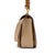 Gucci Gucci Bamboo 1947 Vintage Beige Leather Turn-Lock Top Handle Shoulder Bag For Sale - Image 4 of 11