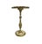 Vintage Italian Florentine Giltwood Pedestal Side Table For Sale - Image 4 of 8