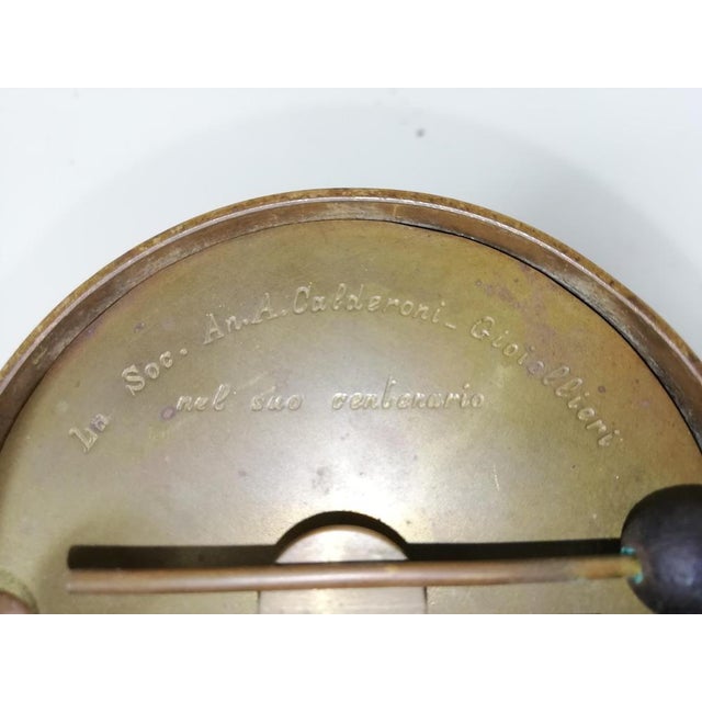 Brown Italian Cigarette and Matches Case from F.Lli Calderoni, 1951 For Sale - Image 8 of 14