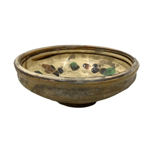 Vintage Hungarian Folk Art Decorative Bowl For Sale In Los Angeles - Image 6 of 6