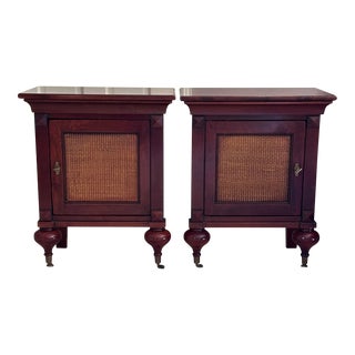 Pair of Reference Du Meuble End Tables For Sale