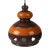 Orange and Brown Ceramic Pendant Lamp 27cm x 27cm x 32cm Up to 250V (Europe/UK Standard).The wiring of this item may be...