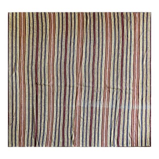 Antique Jajim Kilim Persian Carpet For Sale