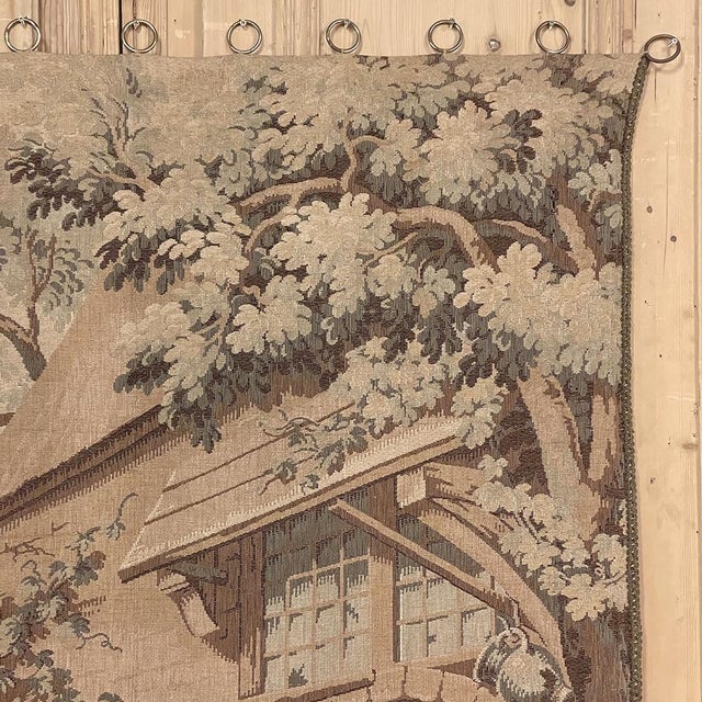 Pair Antique Tapestries After David Teniers the Younger For Sale - Image 9 of 14