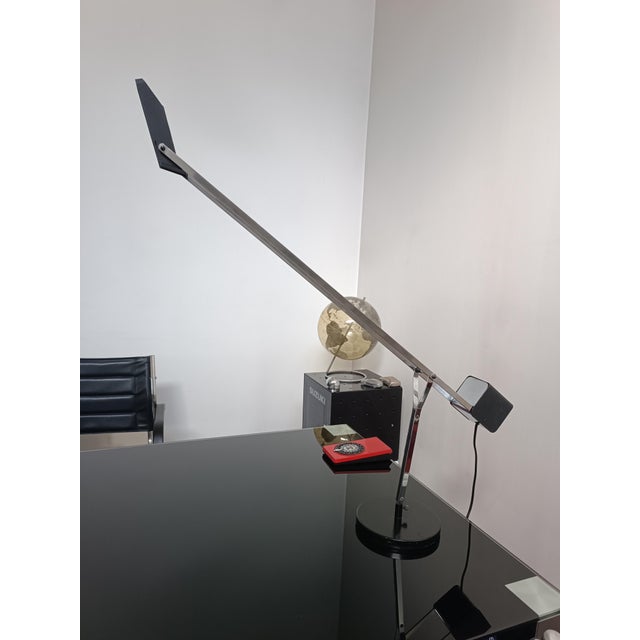 Cisne Lamp in Chrome from Fase, 1980s For Sale - Image 3 of 17