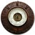 Victorian Nice Quality Antique European Hand Carved Walnut Wall Barometer - Circa Late 19th Century For Sale - Image 3 of 17