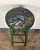 19th Century 19th C. Hand Painted Bar Stool W/ Rooster For Sale - Image 5 of 10