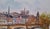 Urbain Huchet, The Seine and Notre Dame, Lithograph For Sale - Image 3 of 7