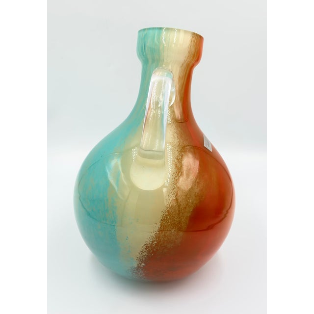 Waterford Evolution Crystal 'Armada' Jug Vase Rare Art Glass New Old Stock For Sale In Palm Springs - Image 6 of 7