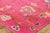 Art Deco Contemporary Chinese Deco Style Runner in Pink Floral Design Rug & Kilim, India For Sale - Image 3 of 9