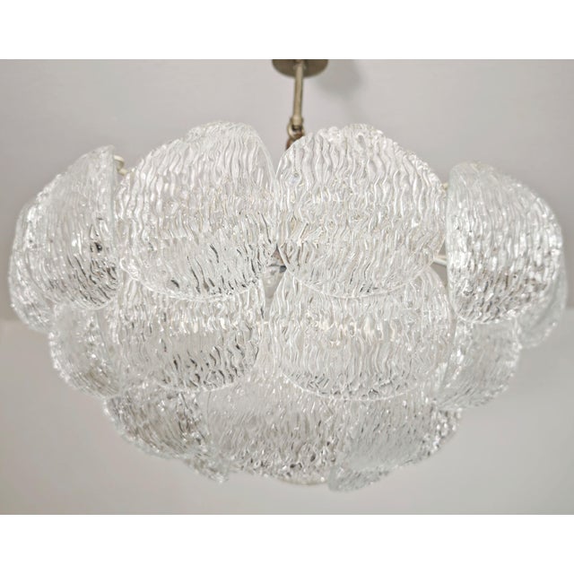 Vintage Italian Murano Glass Pendant Light by Gino Vistosi, 1960s For Sale - Image 17 of 18