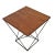 2020s Axis Reclaimed Wood Side Table For Sale - Image 5 of 6