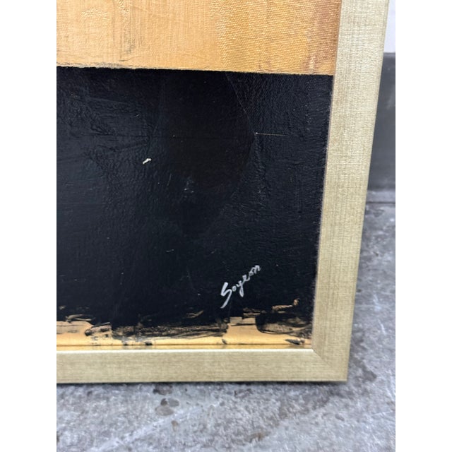 Soyeon for Z Gallerie “Flatiron” Abstract Canvas Artwork For Sale - Image 11 of 12