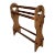 Mid-Century Solid Pine Quilt and Blanket Rack For Sale