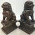 Pair of Vintage Bronze Foo Dogs – Guardian Lion Statues With Ball & Cub For Sale - Image 4 of 9