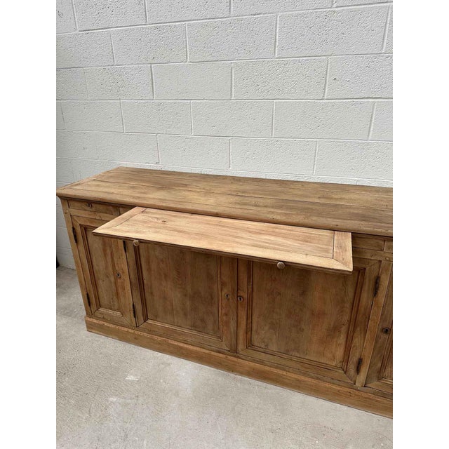 Large Country Style Oak Cabinet For Sale - Image 15 of 17
