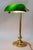 Banker Table Lamp with Glass Shade, Vienna, 1920s For Sale - Image 4 of 17