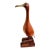 Mid Century Modern Seagull Mahogany Sculpture For Sale