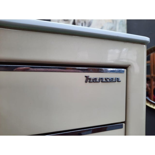 Metal Dentist Instrument Cabinet by Hansen, 1950s For Sale - Image 14 of 15