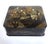 Antique Japanese Black Lacquered Chinoiserie Gilt Painted Jewelry Box For Sale - Image 4 of 16