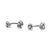 Metal Men’s Tiffany & Co. 925 Sterling Silver Double Knot Cufflinks, A Pair For Sale - Image 7 of 9
