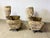 Modern Vintage Swivel Chairs, 1980s, Set of 2 For Sale - Image 3 of 7