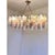 Early 21st Century Huge Rectangular Tronchi Murano Glass Burnished Chandelier by Simoeng For Sale - Image 5 of 11