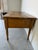 Brown Vintage Rustic Pine Farmhouse Writing Desk With Turned Legs & Five Drawers For Sale - Image 8 of 12