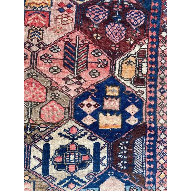 Vintage Rustic Hamadan Rug For Sale - Image 9 of 18