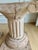 Pair of Vintage Sculptural Carved Wood Ionic Column Side Tables / Architectural Pedestals For Sale - Image 10 of 12