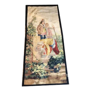 1980s Vintage La Fuente Goya Casa Madrid Hanging Tapestry