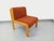 Vintage Fröscher Fireside Chair in Orange Fabric and Wood, 1970s For Sale - Image 15 of 15