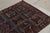 Antique Russian Tribal Kilim Rug in Blue and Red Embroidered Geometric Patterns For Sale In New York - Image 6 of 8