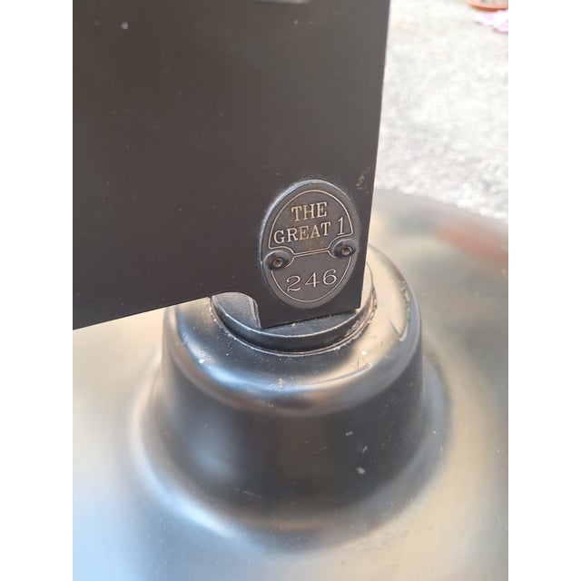 Piantana Mod the Great JJ Nera by Jac Jacobsen for Luxit Leucos, 1980s For Sale - Image 10 of 13